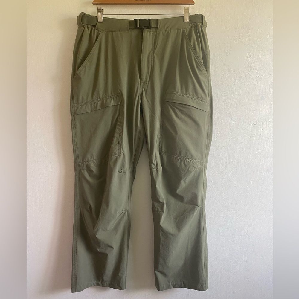 Free Soldier Hiking Outdoor Pants Size 34 Cargo Olive green - Picture 4 of 6